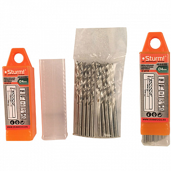 1055-04-4S-SS10 Сверло по металлу Sturm! 4,0х75 мм, сталь HSS