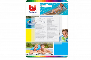 Ремкомплект для бассейнов 10 самоклеящихся заплат, Bestway, 62068BW