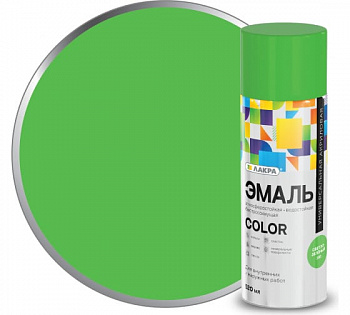 8300181 Эмаль аэрозольная Лакра Color универсальная  Светло-зеленый 101
