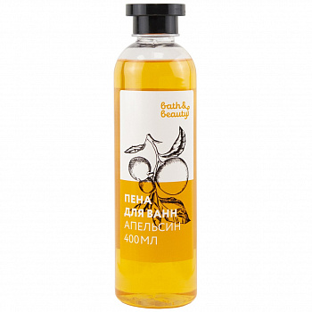 Пена для ванн Апельсин, 400 мл, Bath&beauty™