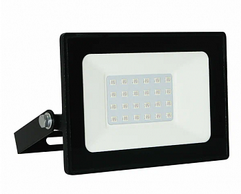 ULF-Q517 20W/6500K IP65 220-240V BLACK Прожектор светодиодный. Дневной свет(6500К). Корпус черный. T
