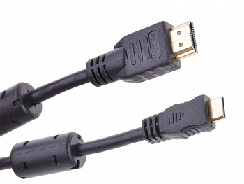 Шнур HDMI-micro HDMI gold 3м Rexant