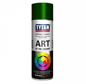 Краска универсальная аэрозольная акриловая Tytan Professional Art of the colour RAL 6005 темно-зелен
