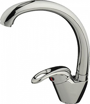 смеситель кухня MELODIA Argus картридж 40мм утка MDV40412 (без подводки)