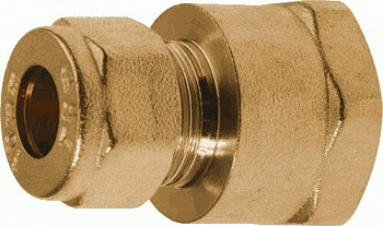 переходник 1/2"в-3/8"н с цангой лат. TRm 06333