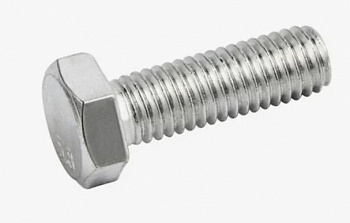 Болт DIN 933 кл 5,8, цинк М12х 40 уп. - 2 шт.SteelRex