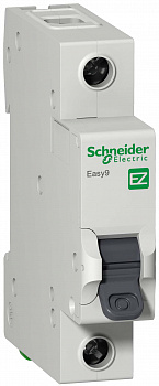 Автоматический выключатель Schneider Electric 1Р 40A (C) 4.5kA EASY9 
