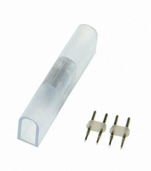 UTC-K-12/N21 CLEAR 010 POLYBAG Соединитель контактный прямой для светодиодных лент ULS-N21 NEON 220В