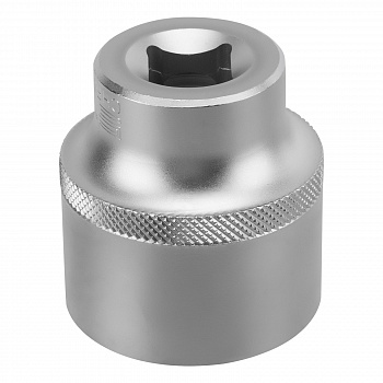 13837 Головка торцевая, 30 мм, 6-гранная, CrV, под квадрат 1/2",// Stels