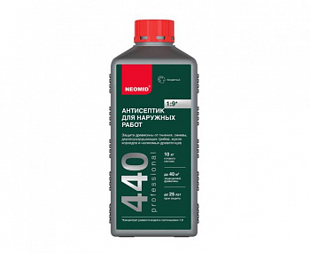 NEOMID 440 ECO антисептик для наружных работ новая (1 л)