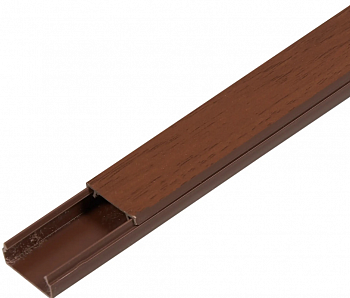 Кабель-канал ПВХ бук 20x10 (2м) (Поштучно) ECOLINE