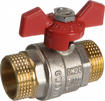 Terma RED Кран шаровой 3/4 НН бабочка 31025