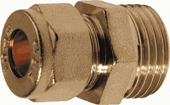 ЛМ Бочонок переходной ш-ш 1/2"Mх3/8"M с цангой