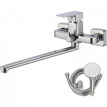Смеситель для ванны с длинным изливом NARCIS, NAR06-320-25221 WesnART