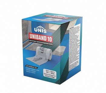 UNIBAND10 Гидроизоляционная лента 10 м Юнис
