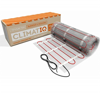 Греющий мат CLIMATIQ MAT(150 Вт/м2), 4,0 m2 (Теплый пол)
