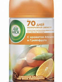 Осв.сменный Аирвик Pure Апельсин и Грейпфрут 250 мл