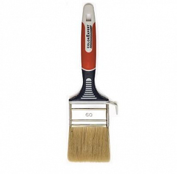 COLOR EXPERT 81506099/81506102 кисть д/ ВД красок,PBT+натур. щет,3к красн ручка (60мм х 17мм)
