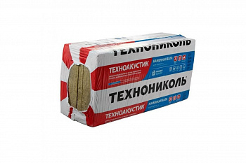 УтеплительТехнониколь "Техноакустик" 45 плотность, толщ 50 мм (5.76м2/уп)