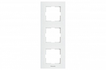 Panasonic Karre Plus Рамка 3м бел гориз.