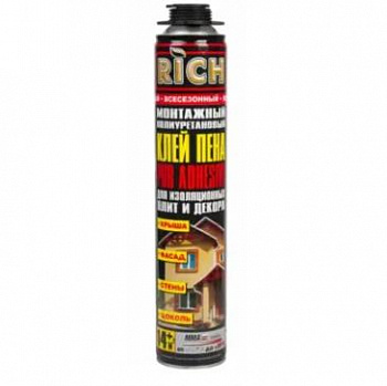 Клей-пена PUR ADHESIVE RICH 850ml