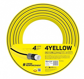 Шланг 4 слоя 4YELLOW 3/4" 30 м