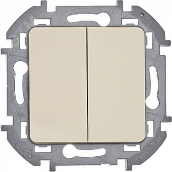 Выключатель 2кл LEGRAND INSPIRIA слоновая кость