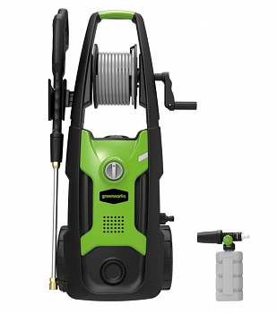 Мойка высокого давления электрическая GPWG5II Greenworks (2000 Вт, 140 бар)