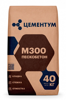 Сухая смесь М-300 Цементум, 40кг (36шт/под)