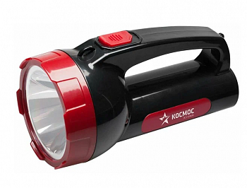 Фонарь аккумуляторный BASIC 1LED 5Вт зарядка 220В КОСМОС KOCAc9105WLED