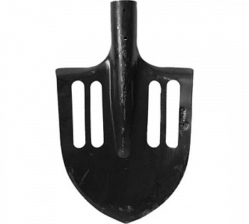 Лопата штыковая, остроконечная с пазами, (Амет), (шт.)
