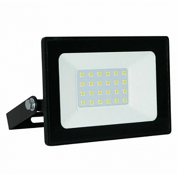 ULF-Q517 30W/6500K IP65 220-240V BLACK Прожектор светодиодный. Дневной свет(6500К). Корпус черный. T