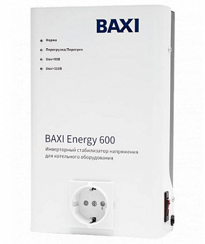 Стабилизатор напряжения инверторный Baxi Energy 600, мощность  450 Вт