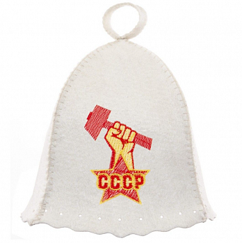 Шапка «СССР» Эко, БАННАЯ ЛИНИЯ™