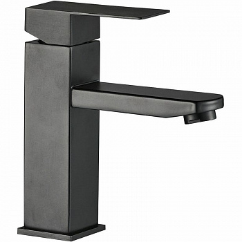 Смеситель для раковины  KUBUS ЧЕРНЫЙ, KUB13-210Black WesnART