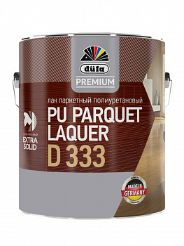 Лак паркетный полиуретановый Dufa Premium PU Parquet Laquer D333 глянцевый 0,75 л.