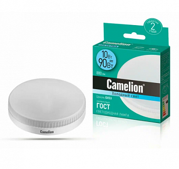 Camelion LED10-GX53/830/GX53 (Эл.лампа светодиодная 10Вт 220В)