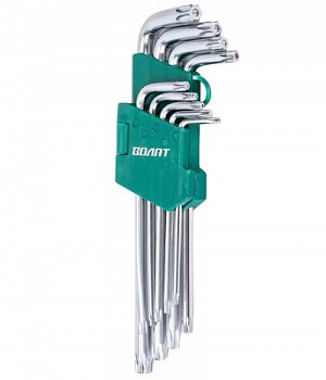 Набор звездочек TORX T10-T50 BisonTools корот