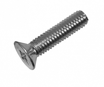 Винт DIN 965 потай, шлиц Ph, цинк М3х 6 уп. - 40 шт.SteelRex