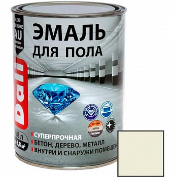ЭМАЛЬ "DALI" ДЛЯ ПОЛА БЕЖЕВАЯ  0,8 Л (6) "РОГНЕДА"
