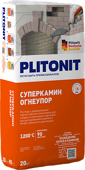 СуперКамин Огнеупор Плитонит 4кг.