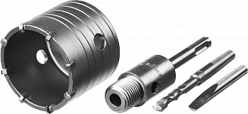 STAYER 73 мм, SDS - Plus, 9T, коронка по бетону с оснасткой (29190-73)