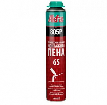 Akfix 850 Профессиональная полиуретановая пена, 65 л.