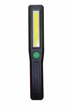 Ultraflash фонарь ручной LED16012 (3xR03) 3W(150lm) COB, до 20м, 3 реж. пласт/черный, магнит, пакет