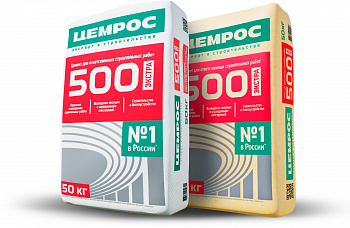 Цемент портланд "ЦЕМРОСС М500 ЦЕМ II/А-И 42.5 Н" 50 кг. (39шт/под)