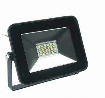 Ultraflash LFL-2001  C02 черный (LED SMD прожектор, 20 Вт, 230В, 6500К)