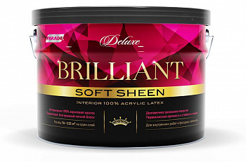 Краска интерьерная PARADE DELUXE Brilliant  soft sheen База C 0,9л Россия