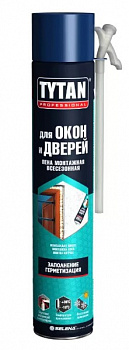 TYTAN PROFESSIONAL пена для окон и дверей бытовая (750мл)