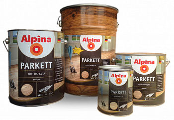 ALPINA PARKETT лак паркетный, глянцевый (5л)