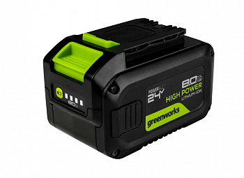 Батарея аккумуляторная Greenworks G24HP8, 24V, 8 А.ч High Power